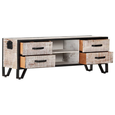 Dealsmate  TV Cabinet 120x30x40 cm Solid Acacia Wood
