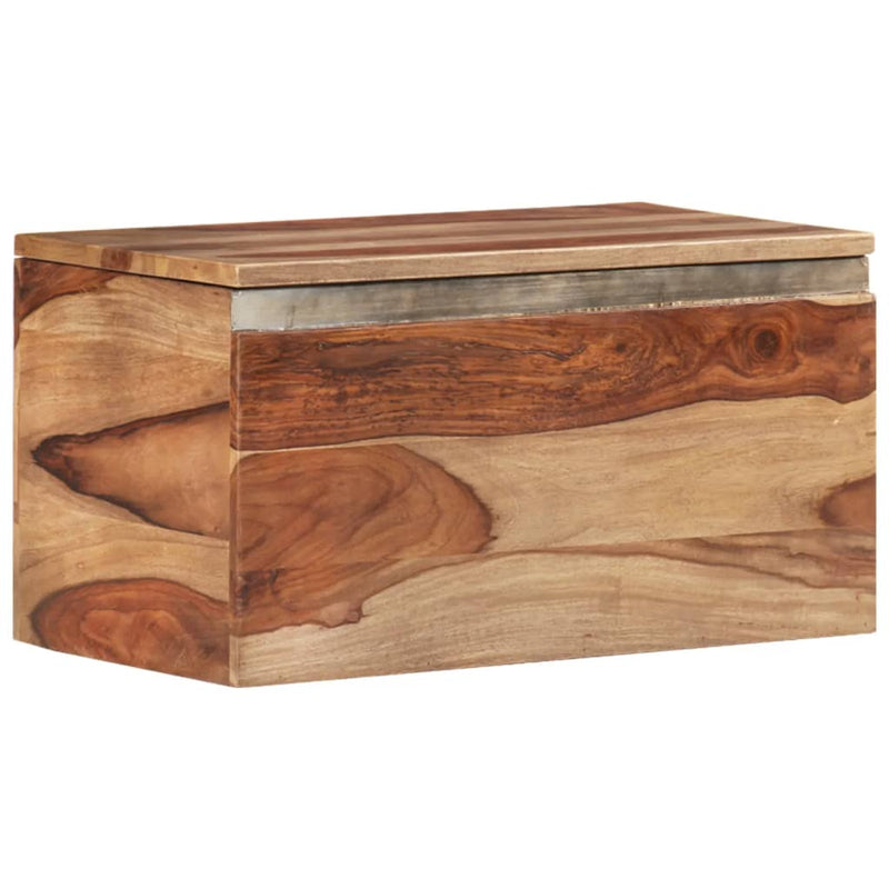 Dealsmate  Storage Chest 57x30x30 cm Solid Sheesham Wood