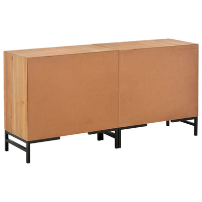 Dealsmate  Sideboard 150x35x72 cm Solid Wood