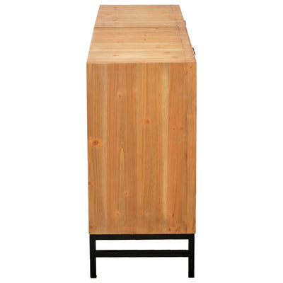 Dealsmate  Sideboard 150x35x72 cm Solid Wood