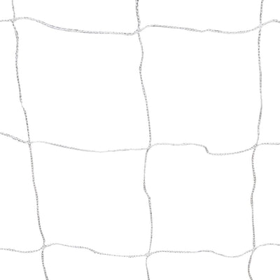 Dealsmate  Football Goals 2 pcs with Nets 182x61x122 cm Steel White