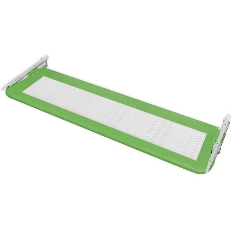 Dealsmate  Toddler Safety Bed Rail 2 pcs Green 150x42 cm