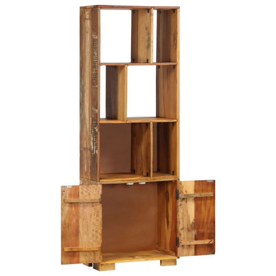 Dealsmate  Bookshelf 60x35x180 cm Solid Reclaimed Wood