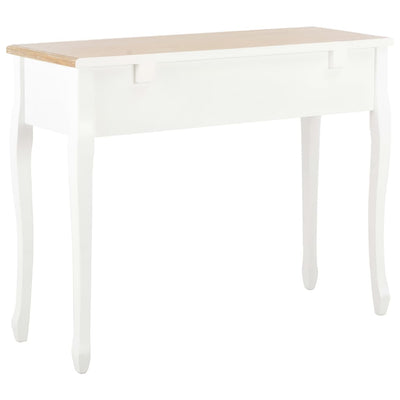 Dealsmate  Dressing Console Table with 3 Drawers White