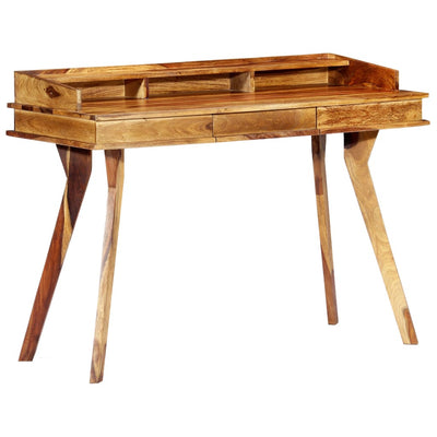 Dealsmate  Writing Desk 115x50x85 cm Solid Sheesham Wood