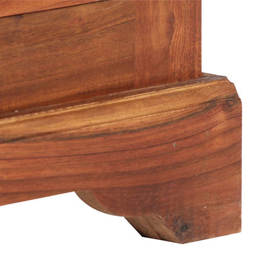 Dealsmate  Sideboard 62x30x75 cm Solid Acacia Wood