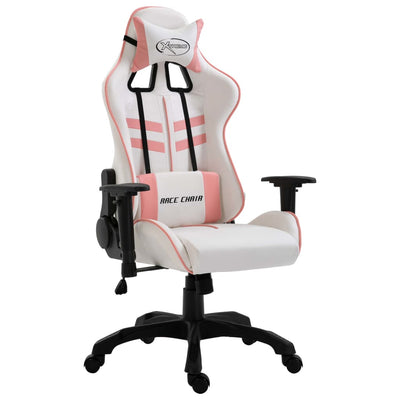 Dealsmate  Gaming Chair Pink Faux Leather