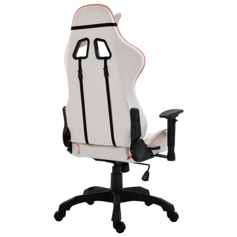 Dealsmate  Gaming Chair Pink Faux Leather