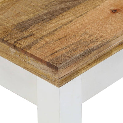 Dealsmate  Coffee Table 110x50x40 cm Solid Mango Wood