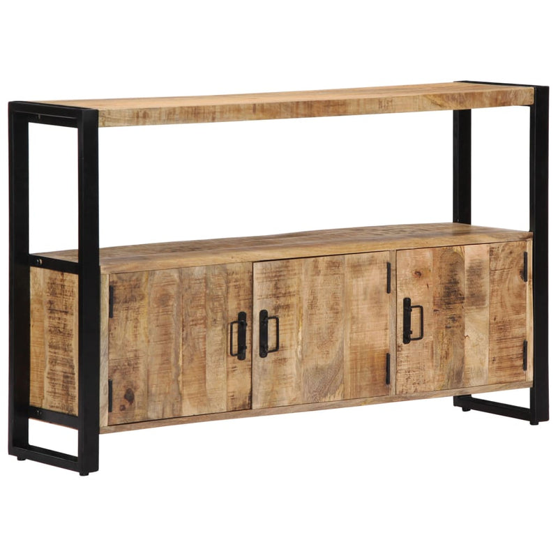 Dealsmate  Side Cabinet 120x30x75 cm Solid Mango Wood