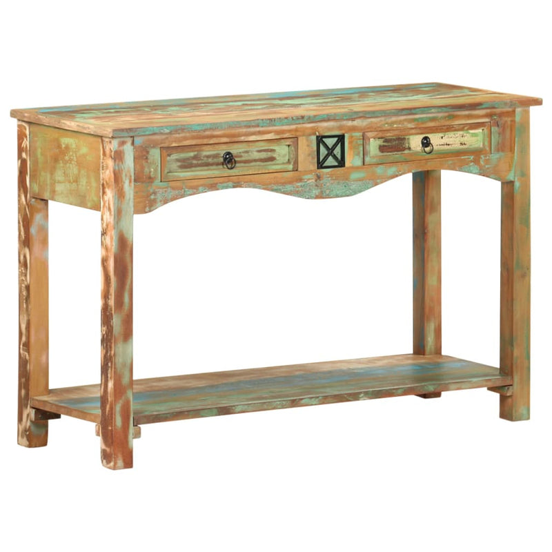 Dealsmate  Console Table 120x40x75 cm Solid Reclaimed Wood