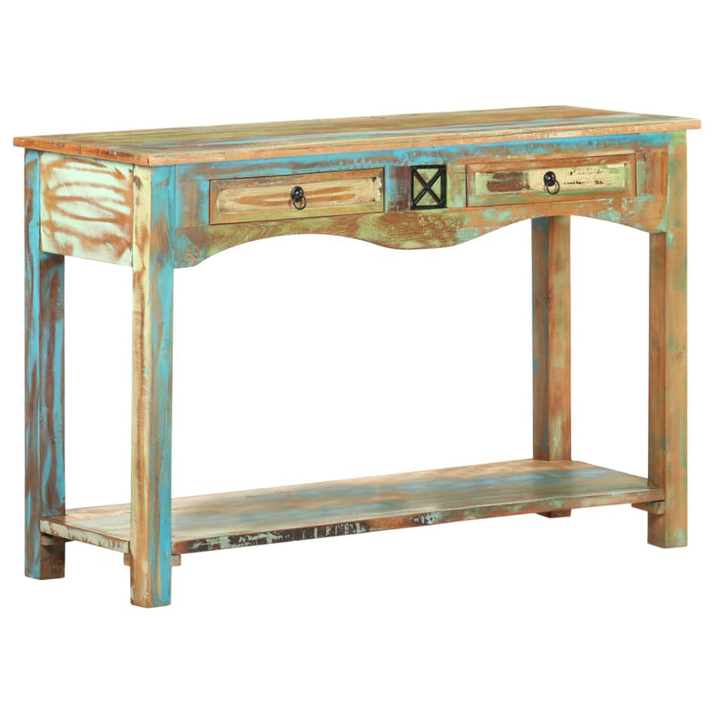 Dealsmate  Console Table 120x40x75 cm Solid Reclaimed Wood