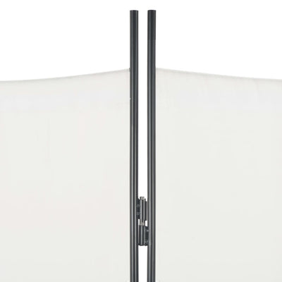 Dealsmate  3-Panel Room Divider White 120x180 cm