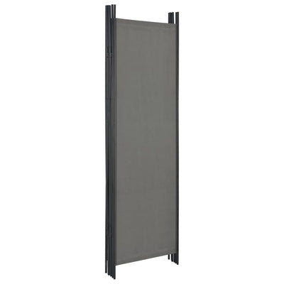 Dealsmate  6-Panel Room Divider Anthracite 300x180 cm