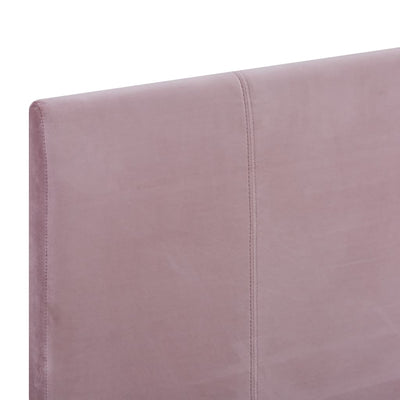 Dealsmate  Bed Frame Pink Fabric King