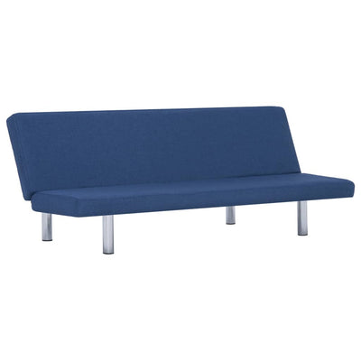 Dealsmate  Sofa Bed Blue Polyester