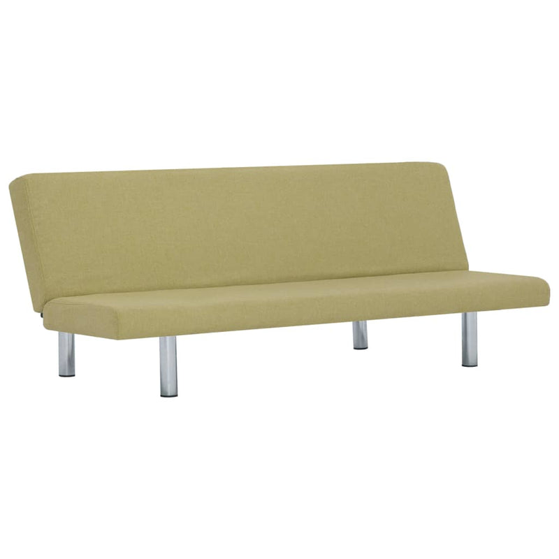 Dealsmate  Sofa Bed Green Polyester