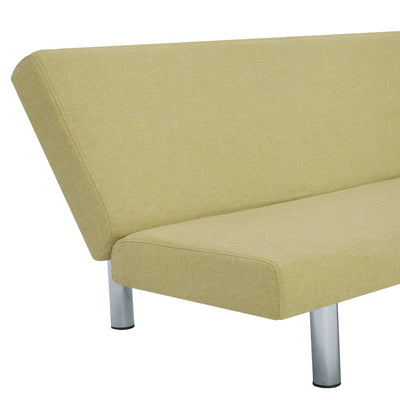 Dealsmate  Sofa Bed Green Polyester