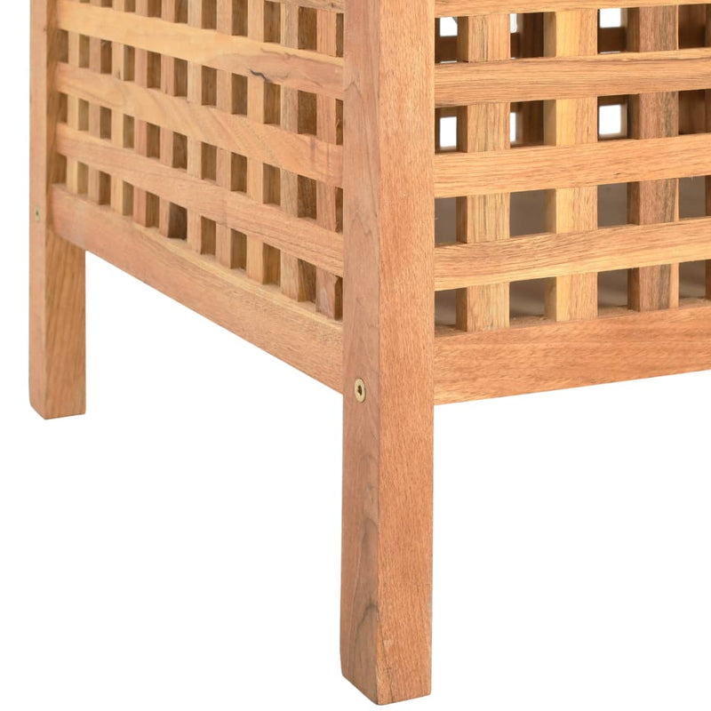 Dealsmate  Storage Bench 93x49x49 cm Solid Walnut Wood