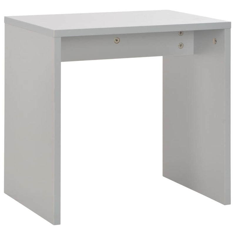 Dealsmate  Dressing Table with Mirror and Stool Grey 104x45x131 cm