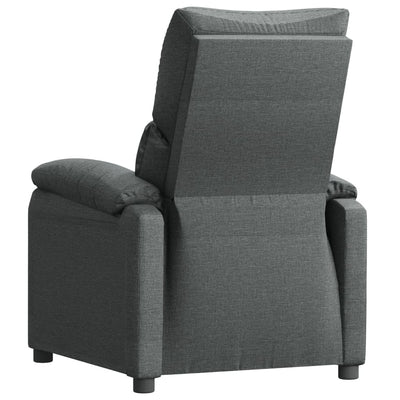 Dealsmate  Recliner Chair Dark Grey Fabric