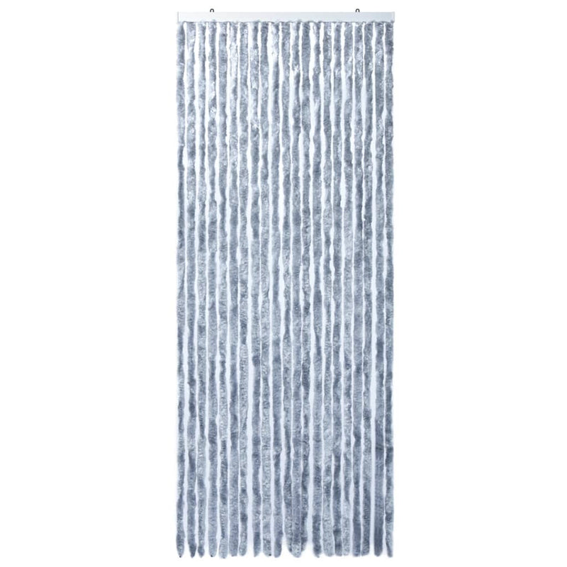 Dealsmate  Insect Curtain Silver 90x220 cm Chenille