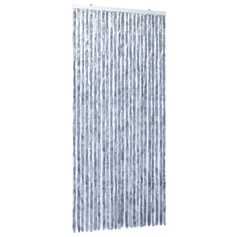 Dealsmate  Insect Curtain Silver 100x220 cm Chenille