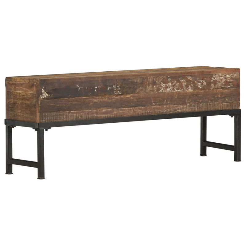 Dealsmate  Bench 120 cm Solid Reclaimed Wood