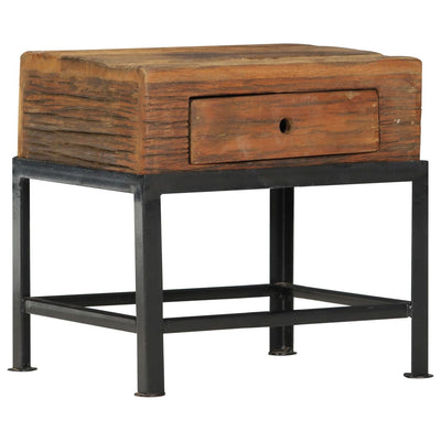 Dealsmate  Bedside Cabinet 40x35x40 cm Solid Reclaimed Wood