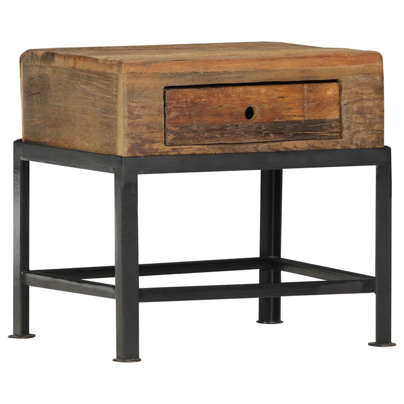 Dealsmate  Bedside Cabinet 40x35x40 cm Solid Reclaimed Wood