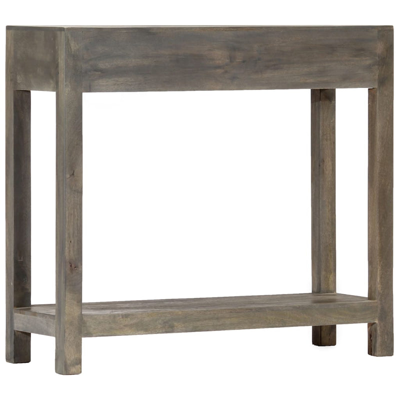 Dealsmate  Console Table Grey 86x30x76 cm Solid Mango Wood