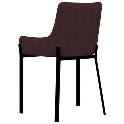 Dealsmate  Dining Chairs 2 pcs Wine Fabric