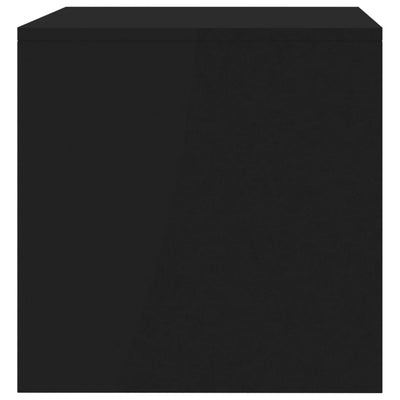 Dealsmate  TV Cabinet Black 80x40x40 cm Engineered Wood