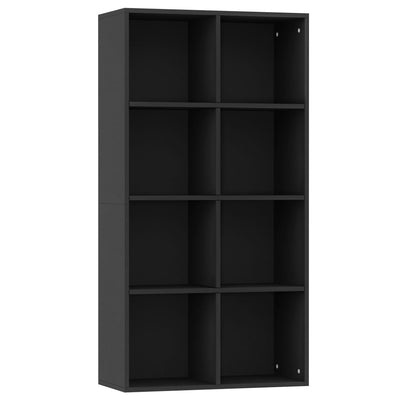 Dealsmate  Book Cabinet/Sideboard Black 66x30x130 cm Engineered Wood