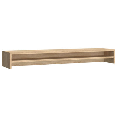 Dealsmate  Monitor Stand Sonoma Oak 100x24x13 cm Engineered Wood