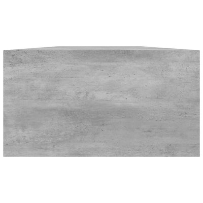 Dealsmate  Monitor Stand Concrete Grey 100x24x13 cm Engineered Wood