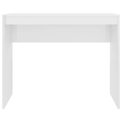 Dealsmate  Desk High Gloss White 90x40x72 cm Engineered Wood