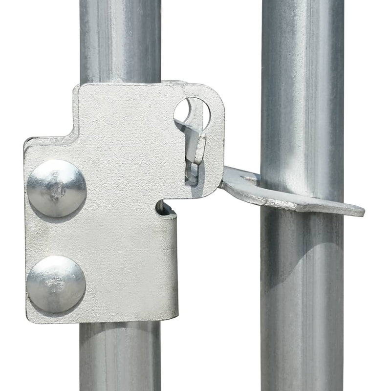 Dealsmate  Outdoor Chicken Cage 2.75x6x1.92 m Galvanised Steel