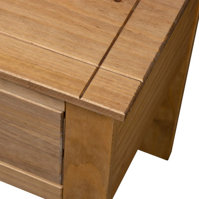 Dealsmate  Bedside Cabinet 46x40x57 cm Pine Panama Range