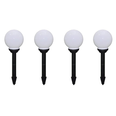 Dealsmate  Outdoor Pathway Lamps 8 pcs LED 15 cm with Ground Spike