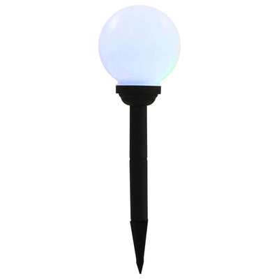 Dealsmate  Outdoor Solar Lamps 8 pcs LED Spherical 15 cm RGB