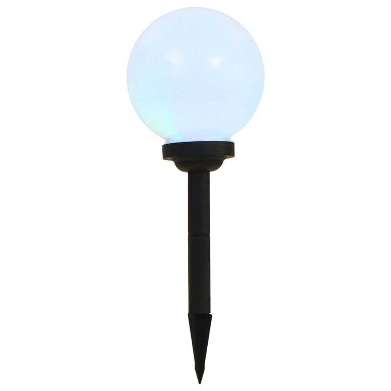 Dealsmate  Outdoor Solar Lamps 6 pcs LED Spherical 20 cm RGB
