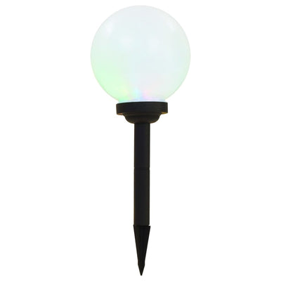 Dealsmate  Outdoor Solar Lamps 6 pcs LED Spherical 20 cm RGB