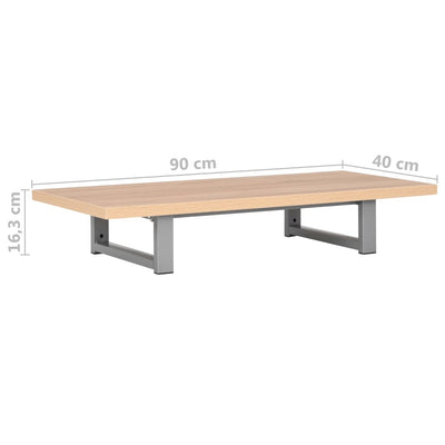 Dealsmate  Bathroom Furniture Oak 90x40x16.3 cm