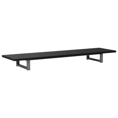 Dealsmate  Bathroom Furniture Black 160x40x16.3 cm