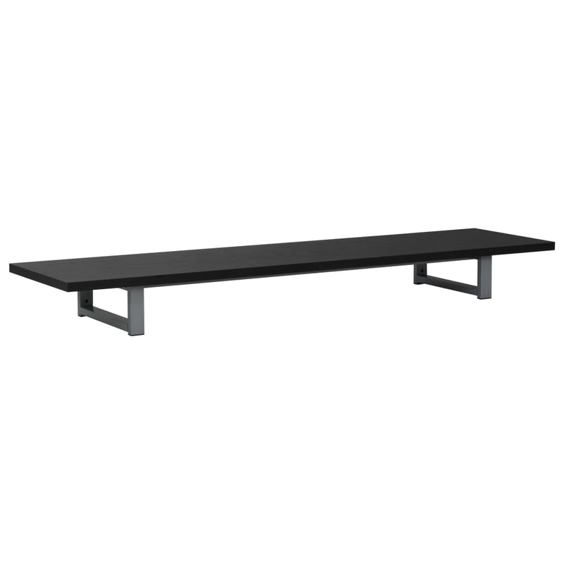 Dealsmate  Bathroom Furniture Black 160x40x16.3 cm