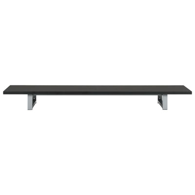 Dealsmate  Bathroom Furniture Black 160x40x16.3 cm