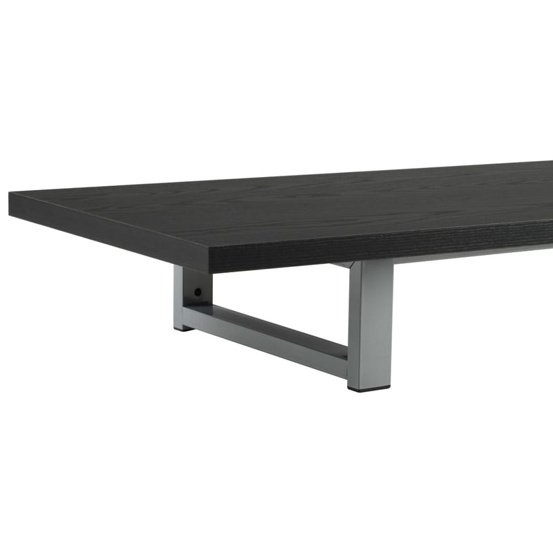Dealsmate  Bathroom Furniture Black 160x40x16.3 cm