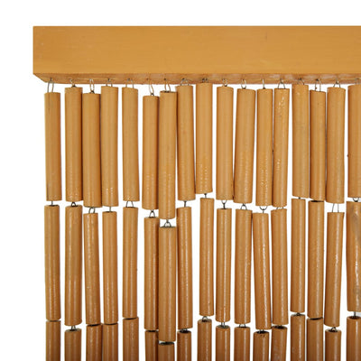 Dealsmate  Insect Door Curtain Bamboo 90x200 cm