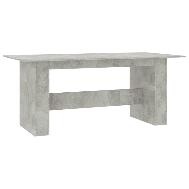 Dealsmate  Dining Table Concrete Grey 180x90x76 cm Chipboard